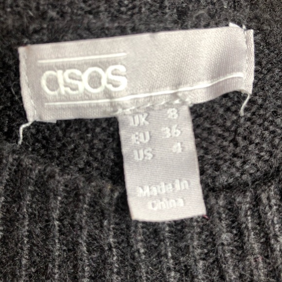 Asos B. Young Black & White Polka Dot Sweater - Picture 8 of 8